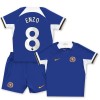 Maillot de Supporter Chelsea Enzo 8 Domicile 2023-24 Pour Enfant